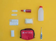 Contenu d'une trousse de secours